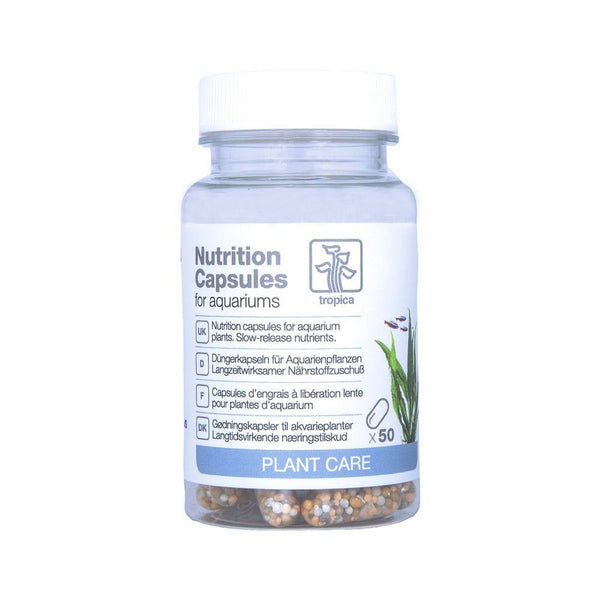 Capsule nutritive pentru plantele acvatice, Tropica Nutrition Capsules, 50 capsule