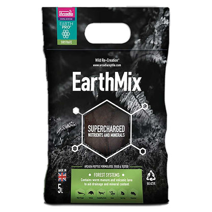 Substrat bioactiv pentru reptile, Arcadia Earth Mix