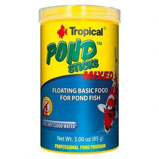 Ételek pontyoknak és koi halaknak, Tropical Pond Sticks vegyes, 80g/1000ml