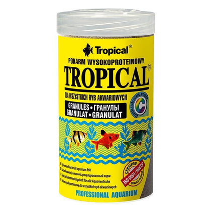 Hrana granulata pentru pești omnivori, Tropical Granulat, 50g/100ml