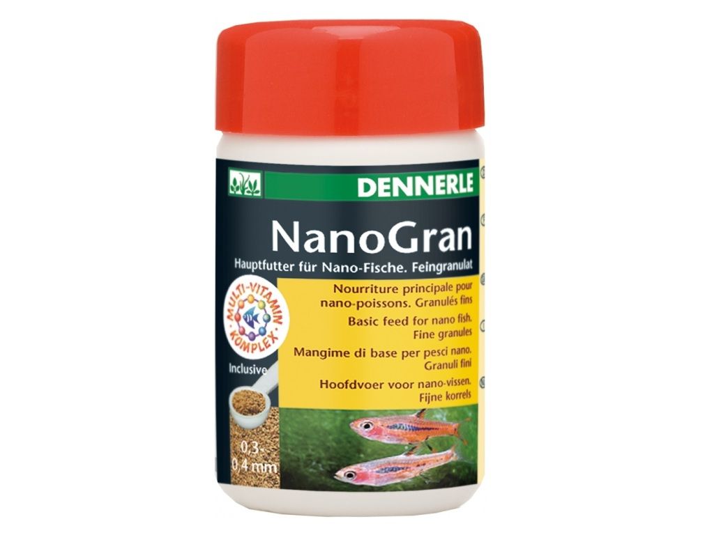 Granulált nano haleledel, Dennerle, Nano Gran, 55g/100ml