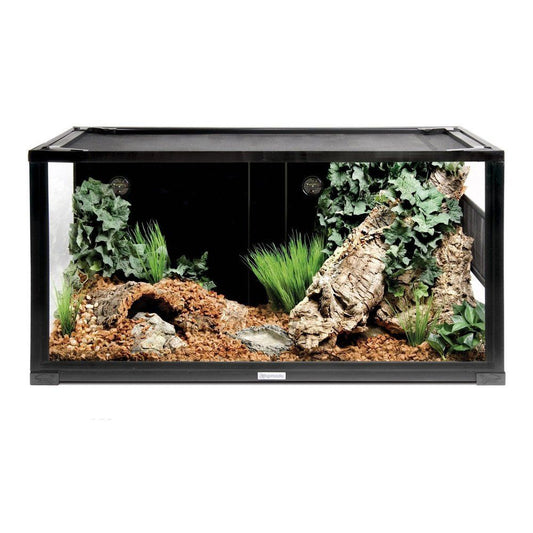 Terrárium + teljes hüllő készlet, Komodo Advanced Kit Habitat Bearded Dragon 100x 45x 50 cm