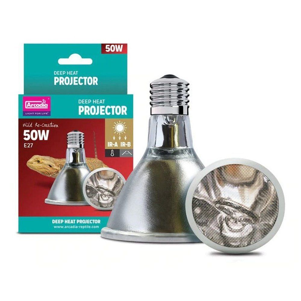 Lampa pentru încălzire, Arcadia Deep Heat Projector E27 50W