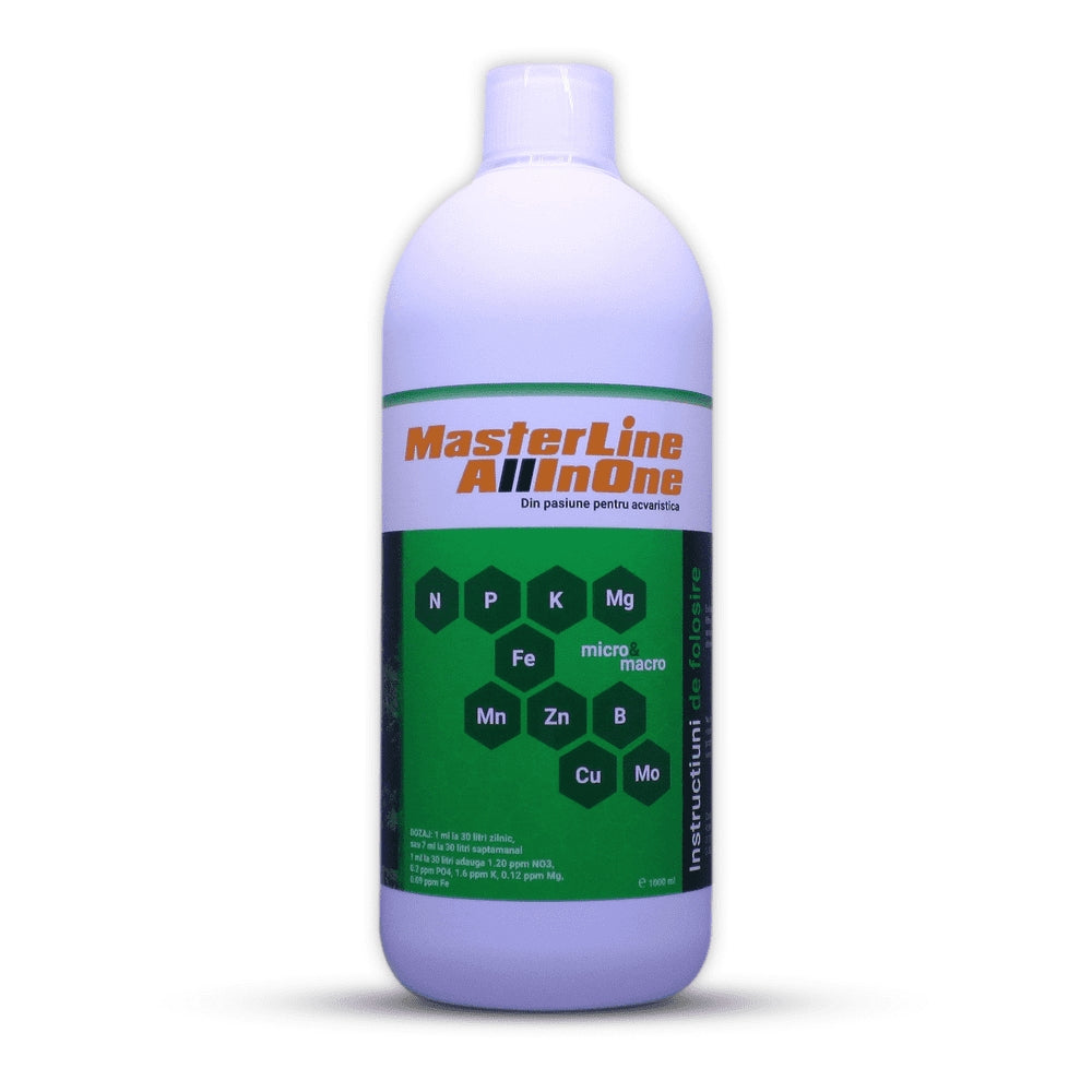 Fertilizant pentru plante acvatice, MasterLine All In One Boost, 500 ml