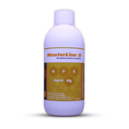 Fertilizant pentru plante acvatice, MasterLine II (macro) 500 ml