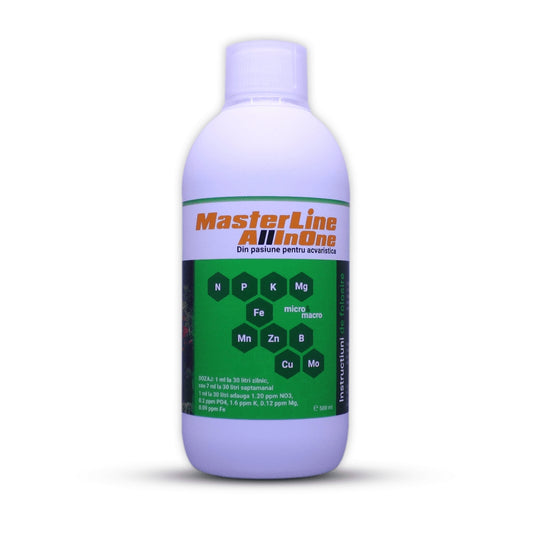 Fertilizant pentru plante acvatice, MasterLine All In One Boost, 500 ml