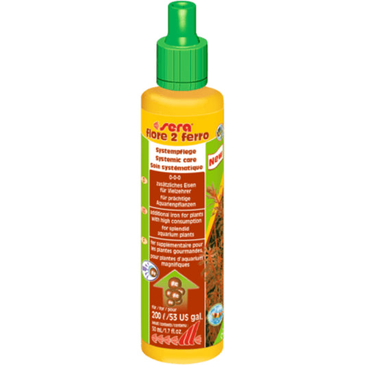 Fier suplimentar pentru plante, Sera Flore 2 Ferro, 50 ml