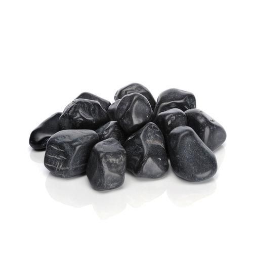 Dekoratív márvány kövek, fekete, akváriumba, biOrb Marble pebble set black