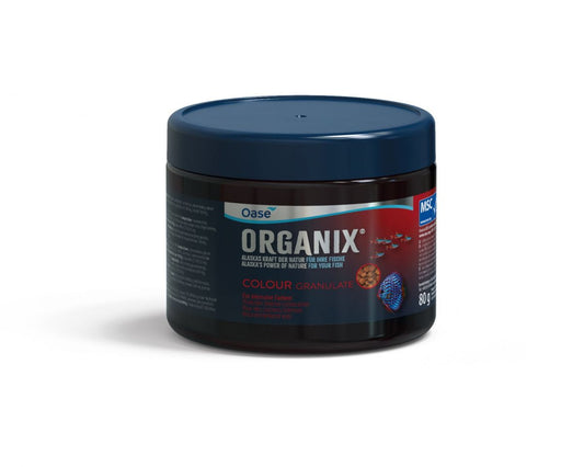 Granulált eledel a halak színének fokozására, ORGANIX Color Granulate 150 ml /80 g