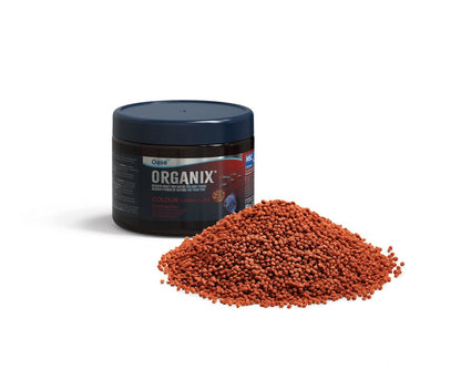 Granulált eledel a halak színének fokozására, ORGANIX Color Granulate 150 ml /80 g