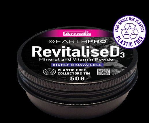 Supliment pentru Reptile Arcadia EarthPro Re Vitalise D3, 50g