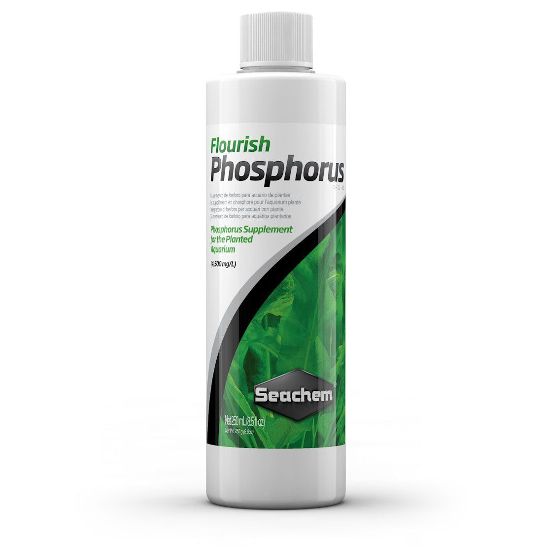 Foszfor alapú növényi műtrágya, Seachem Phosphorus, 250 ml