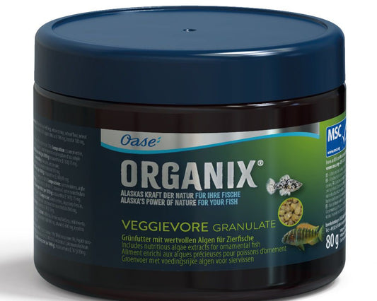 Granulált eledel növényevő halaknak, Bones, Organix Veggievore Granulated