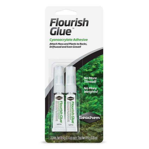 Moha és korall ragasztó, Seachem, Flourish Glue, 2x4 g 