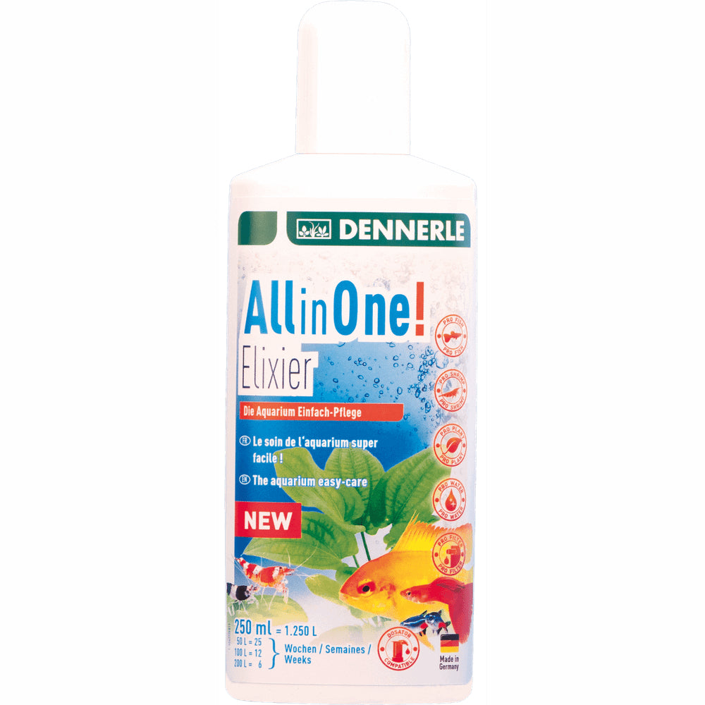 Akváriumi vízkondicionáló, Dennerle All in One Elixir 250 ml