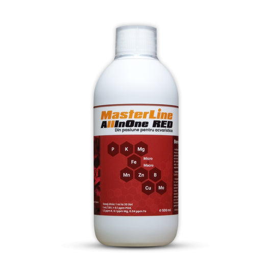 Fertilizant pentru plante acvatice, MasterLine All In One Red 500 ml