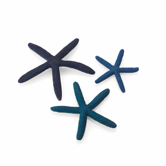 Decor artificial sub forma de stele de mare, Oase biOrb starfish set 3, blue