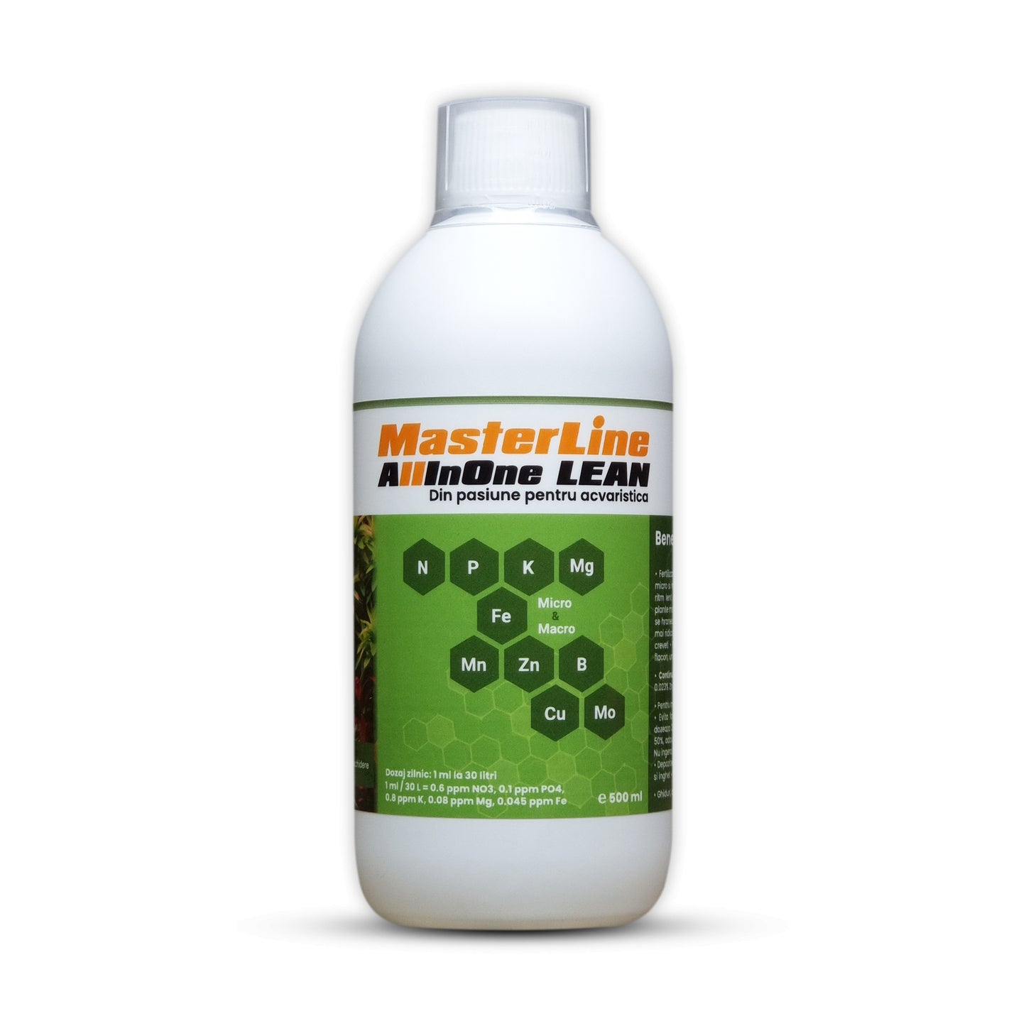 Fertilizant pentru plante acvatice, MasterLine All In One Soil/Lean 5000 ml