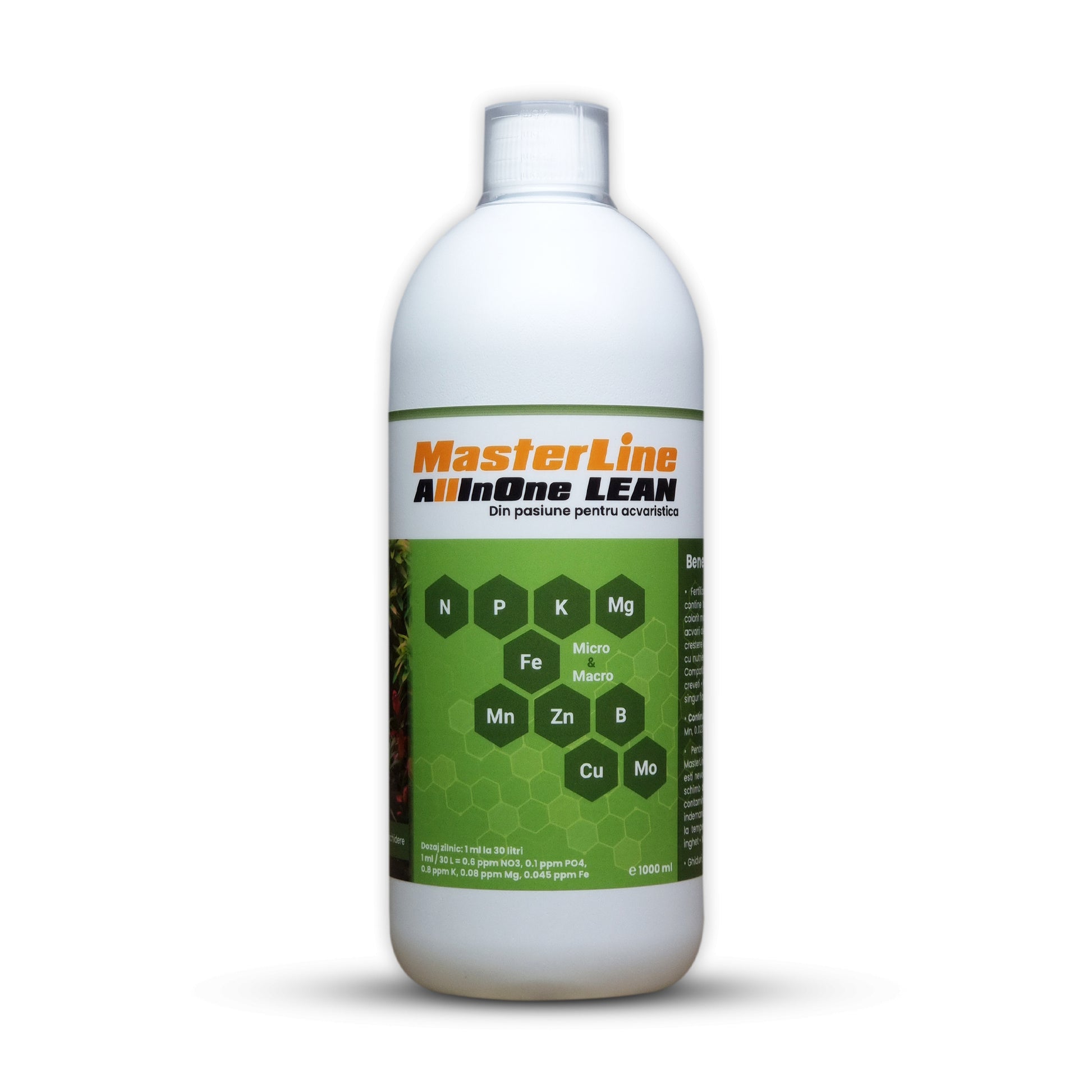 Fertilizant pentru plante acvatice, MasterLine All In One Soil/Lean 5000 ml
