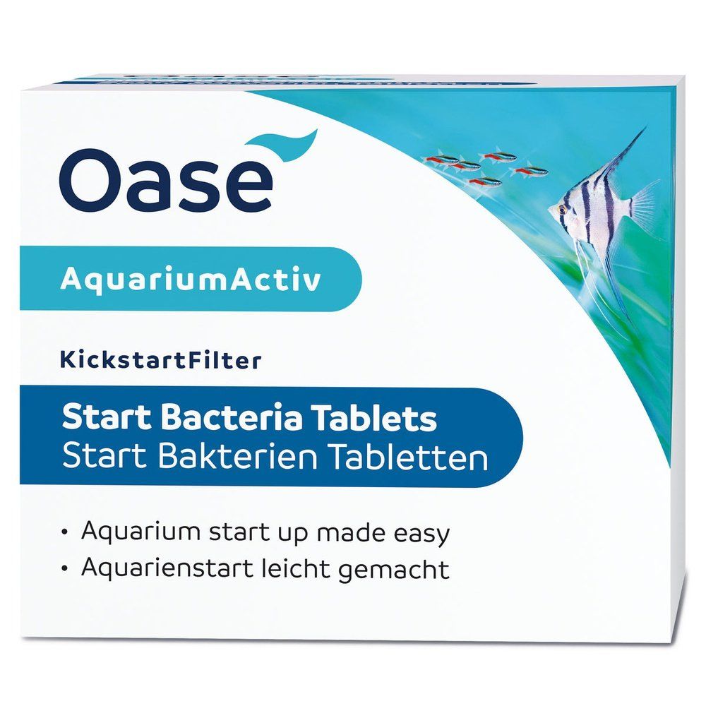 Baktériumok hozzáadása 3 db, Oase KickstartFilter Start Bacteria Tab 3 p