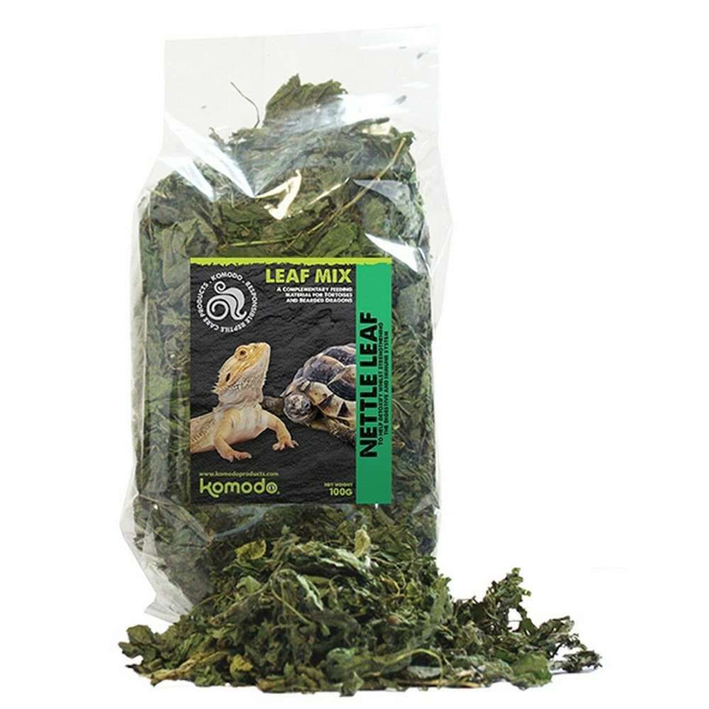 Teljes értékű eledel teknősök étrendjéhez - Komodo Nettle Leaf Mixed Diet, 100 g