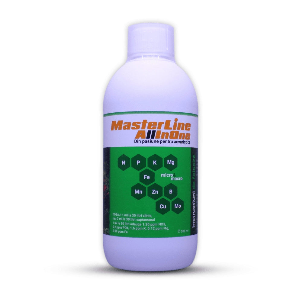 Fertilizant pentru plantele acvatice, MasterLine All in One Boost, 1000 ml