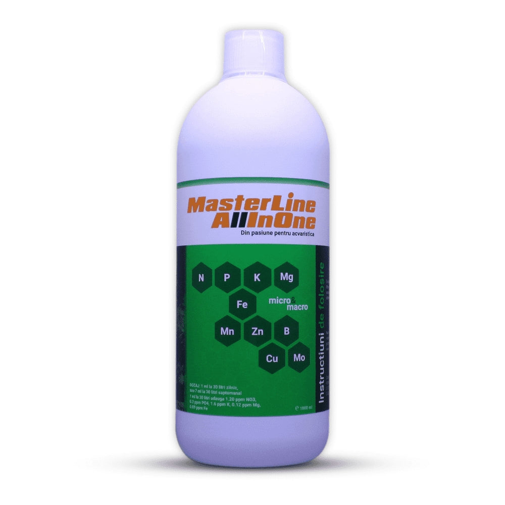 Műtrágya vízinövényeknek, MasterLine All in One Boost, 1000 ml