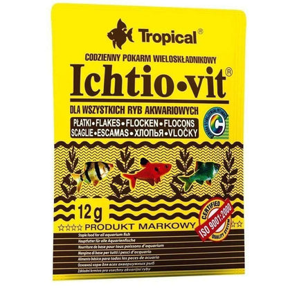 Pehely mindenevő halaknak, Tropical Ichtio-Vit, 12g