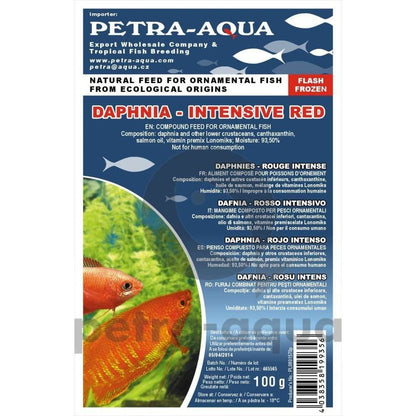 Hrana congelata pentru pesti ornamentali, DAPHNIA INTENSIVE RED, blister 100 g
