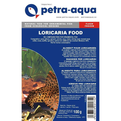 Fagyasztott eledel díszhalak számára, LORICARIA FOOD, blister 100 g