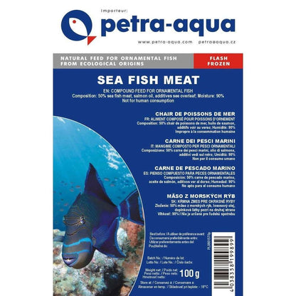 Hrana congelata pentru pesti ornamentali, SEA FISH MEAT, blister 100 g