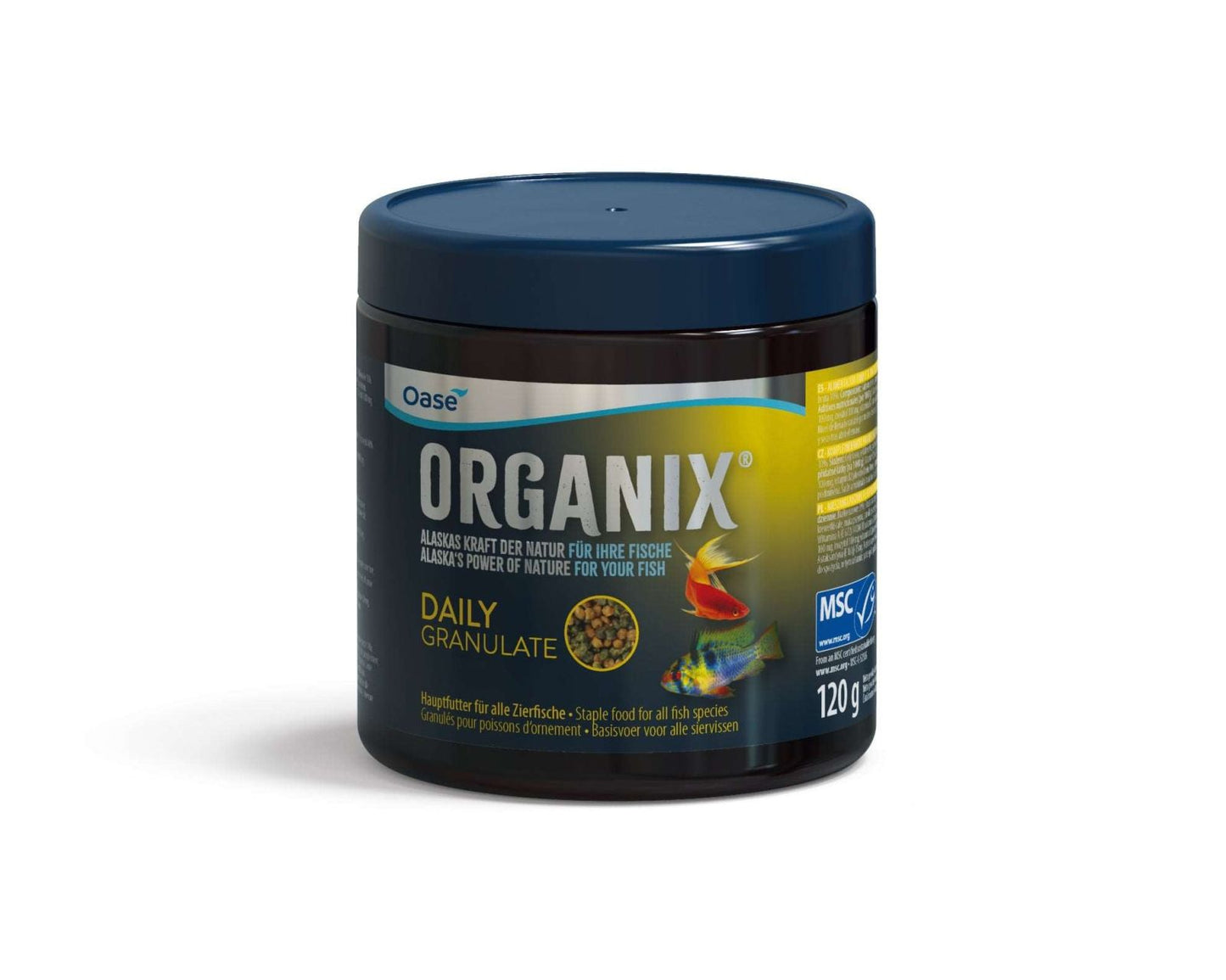 Granulált eledel díszhalaknak, ORGANIX Daily Granulated 250 ml / 120 g