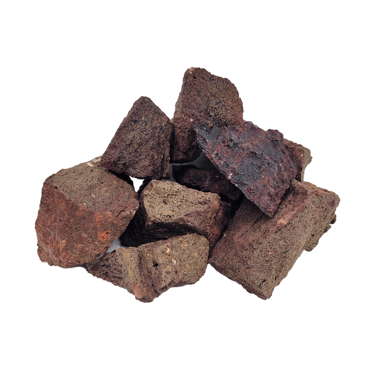 Díszítő kövek akváriumba és terráriumba, Wio, Etna Lava Nano Rocks, 2 kg, 1-10 cm