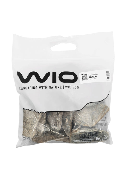 Díszítő kövek akváriumba és terráriumba, Wio, Nebula Nano Rocks, 2 kg, 1-10 cm