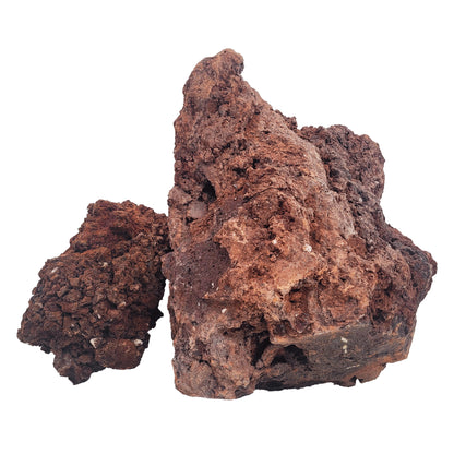 Nagyméretű díszkő akváriumba és terráriumba, Wio, Wild Red Lava Stone, ár/kg