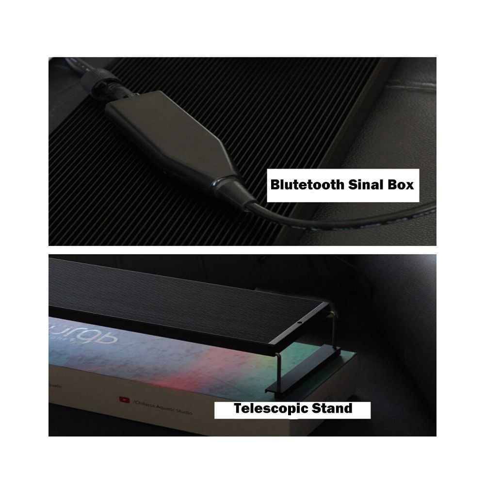 Akváriumi lámpa, Chihiros WRGB II 120 Fekete LED lámpa 