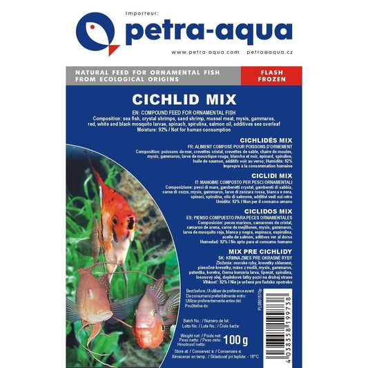 Hrana congelata  mixta pentru ciclide, CICHLIDEN MIX, blister 100 g