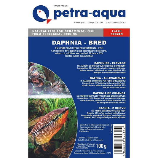 Fagyasztott eledel díszhalaknak  DAPHNIA BRED, blister 100 g