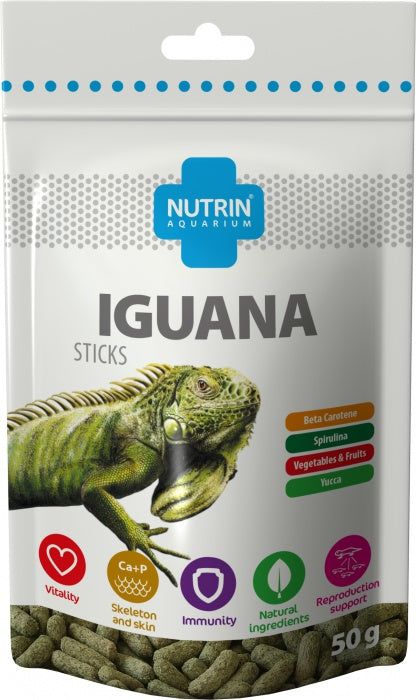 Hrana sub forma de betisoare pentru iguane, Nutrin Aquarium, Iguana Sticks, 50 g /250 ml