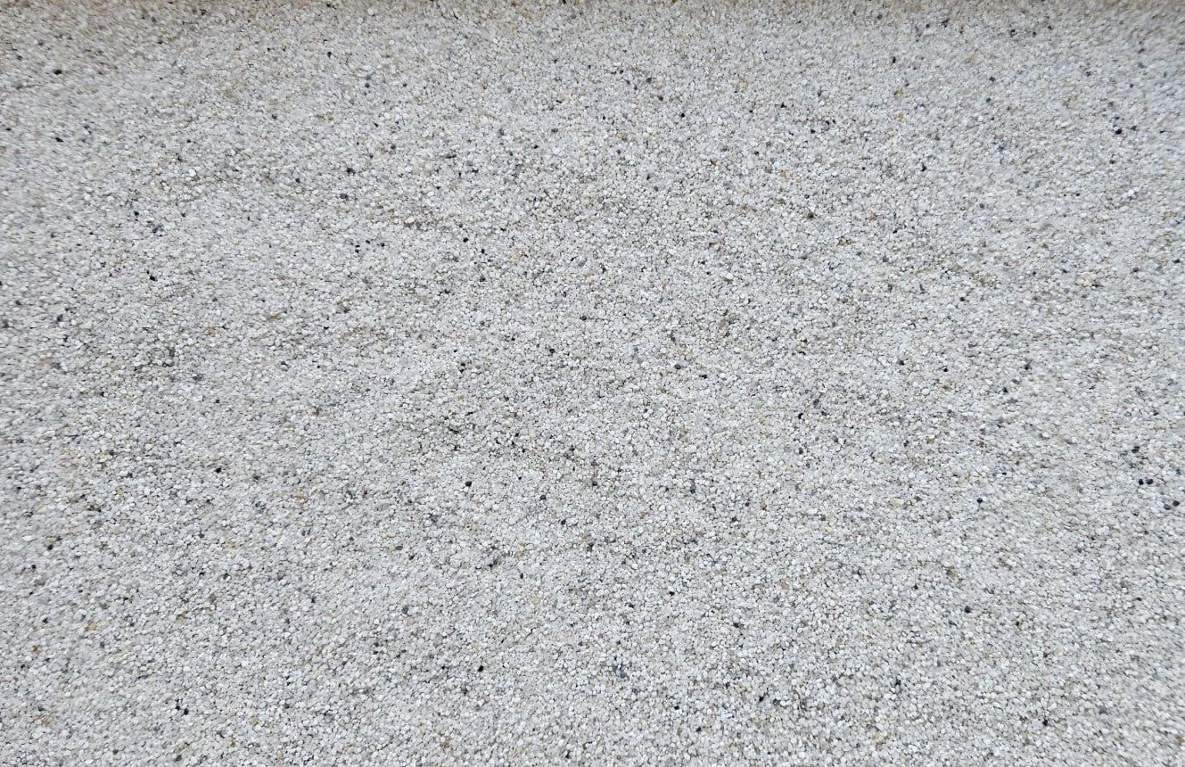 Ömlesztett fehér akváriumi homok, 0,4-1,4 mm, ár/kg