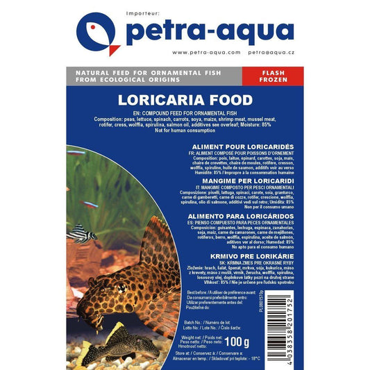 Hrană congelată pentru pești ornamentali, LORICARIA FOOD, blister 100 g