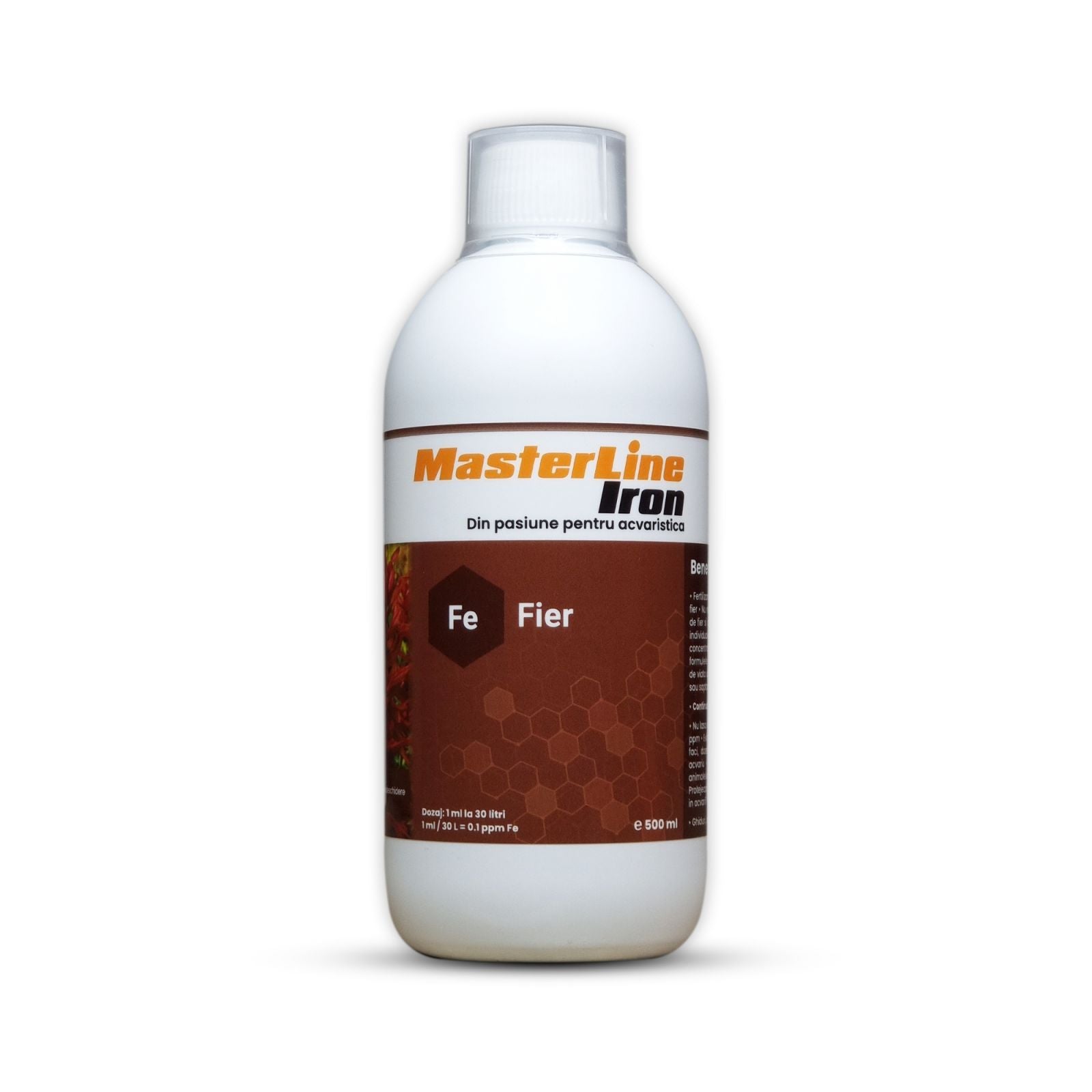 Fertilizant pentru plante acvatice, MasterLine Iron 500 ml