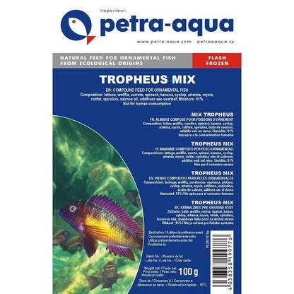 Hrana congelata pentru pesti ornamentali, TROPHEUS MIX, blister 100 g