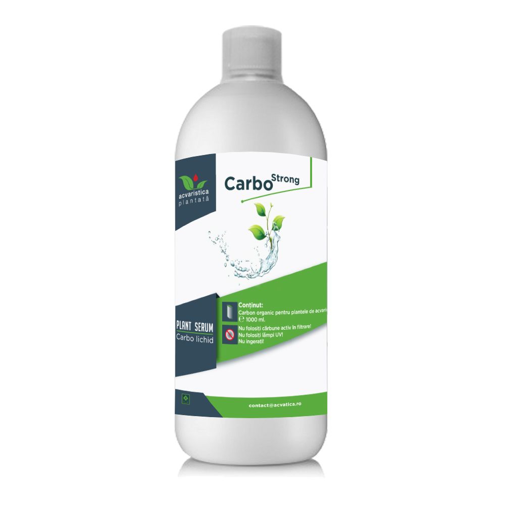 Fertilizant pe baza de carbon pentru plante de acvariu, Carbo Strong, Plant Serum