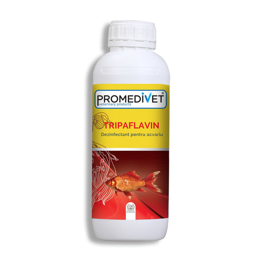 Dezinfectant apă acvarii, Promedivet, Tripaflavin 1L