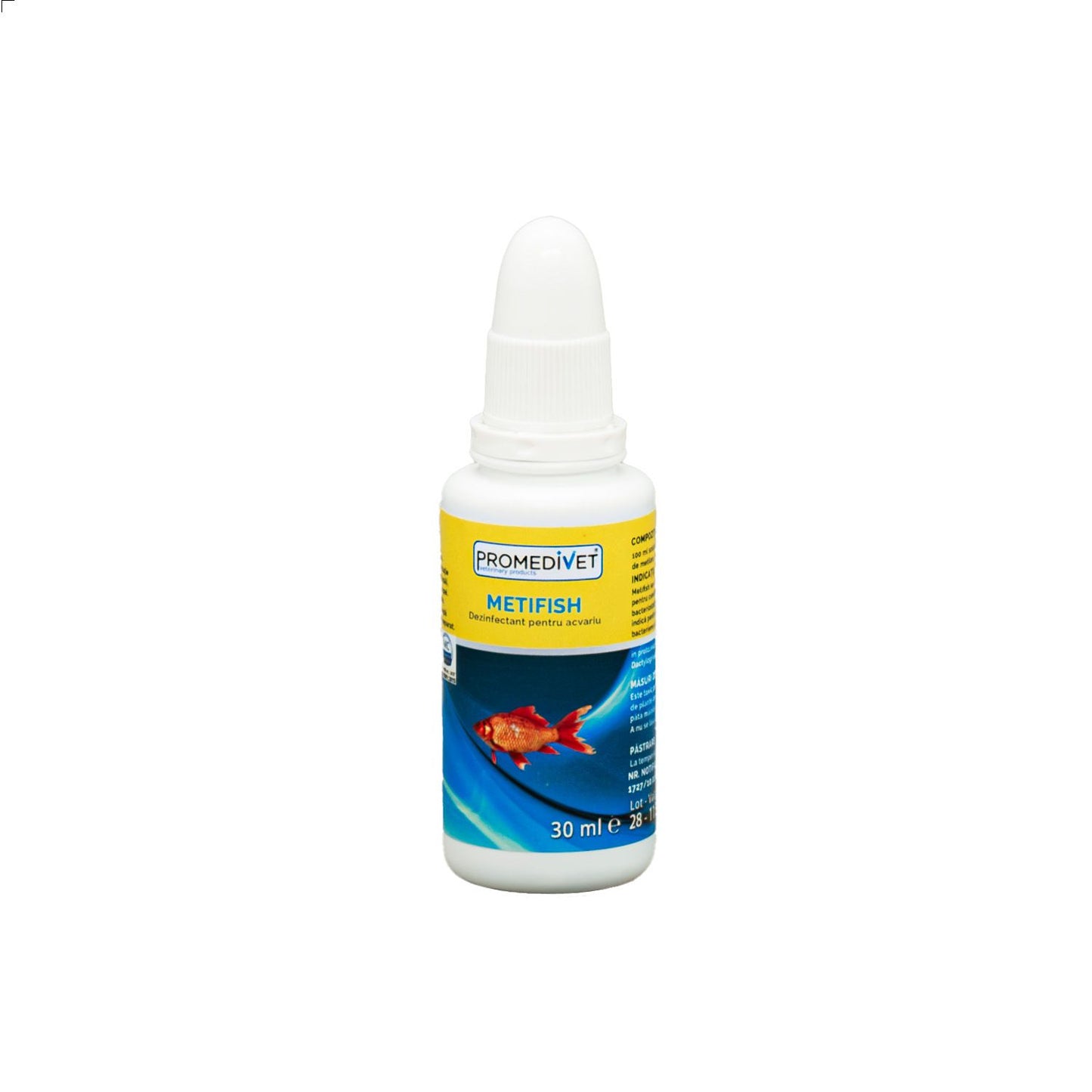 Dezinfectant apa acvarii, Promedivet, Metifish 30ml