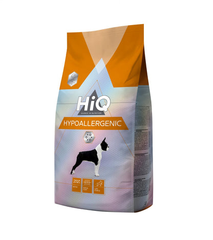 Hrană uscată hipoalergenică pentru câini adulți sensibili pe baza de pasare, HiQ Hypoallergenic, 1.8 kg