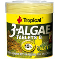 Algaeledel édesvízi és tengeri halaknak Tropical 3-Algae Tablets B, 50ml/36g 