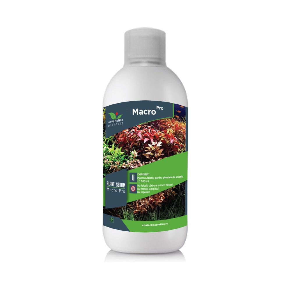 Fertilizant lichid plante acvatice, Macro Pro, Plant Serum, 500 ml