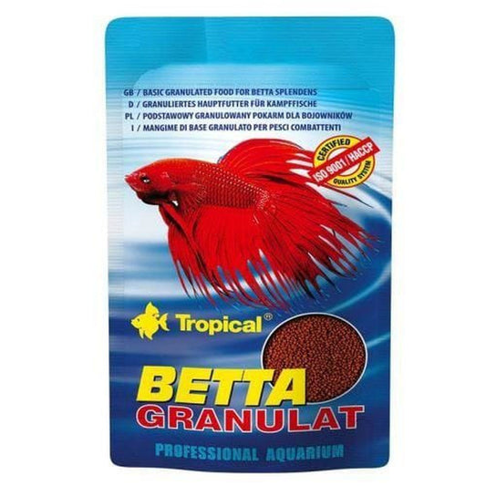 Hrană granulată pentru pești Betta, Tropical Betta Granulat,10g